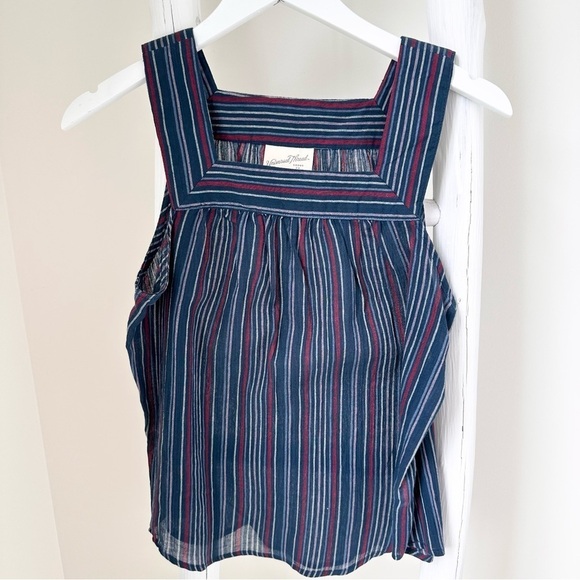 Universal Thread Tops - Universal Thread Square Neck Striped Tank Top Size Small